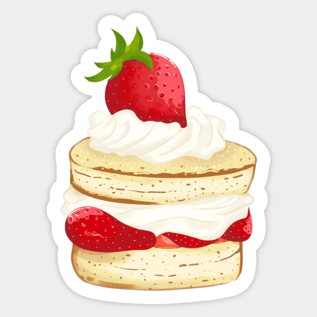 Strawberry Shortcake Sticker by Genesis